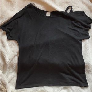 Kaileigh jonesman one shoulder knit top